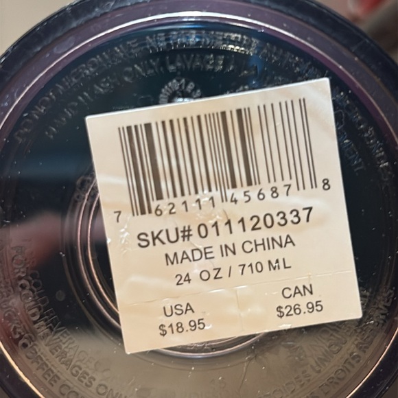 2 Starbucks 24 oz Cups 1 Iridescent Mermaid Tumbler NWT and 1 iridescent NWT - Picture 8 of 9